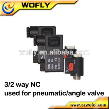 3 vias 3/2 vias 220v ac solenóide pneumático pneumático